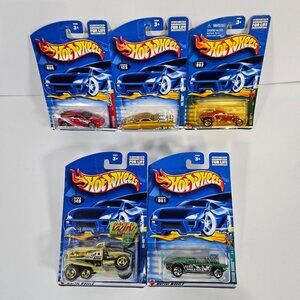 Hot Wheels 2002 Collector Die-Cast Lot of 5 New Rodger Dodger Evil Twin (Lot 8)